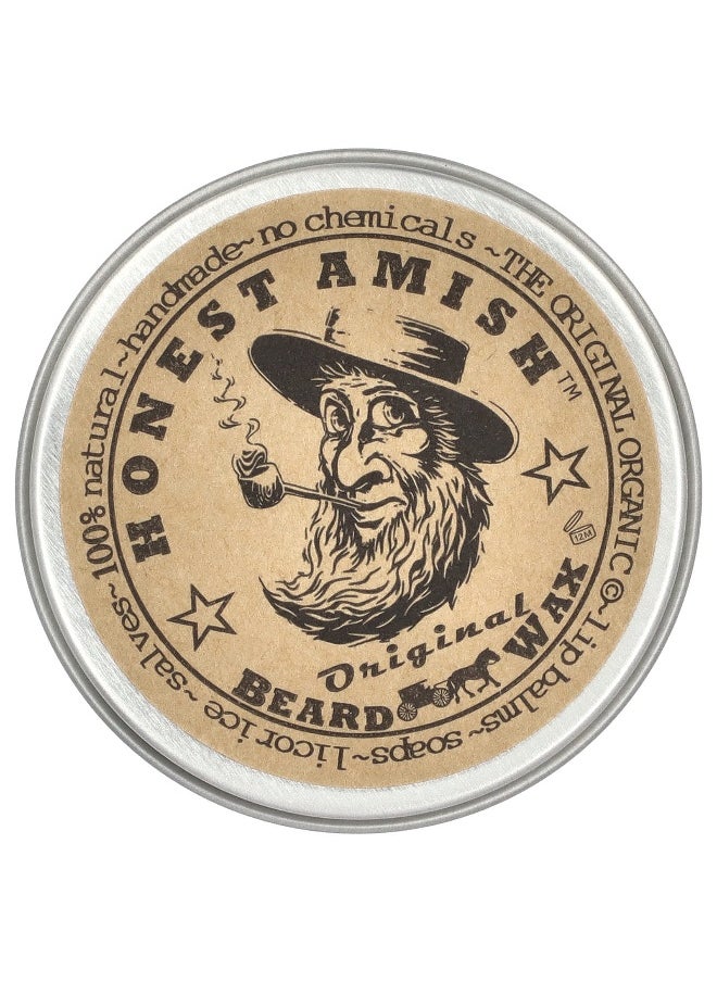 Honest Amish - Honest Amish, Original Beard Wax, 2 oz (60 ml) - Image 1