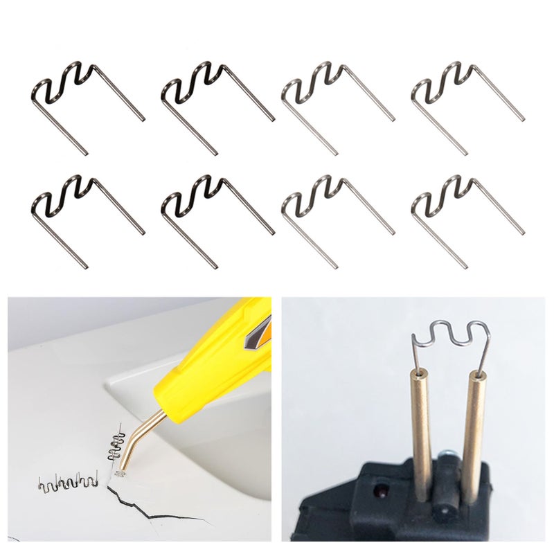 500pcs Plastic Repair Machine Welding Hot Stapler Pre Cut Waves Staple 0.6mm/0.8mm Big Waves - Image 2