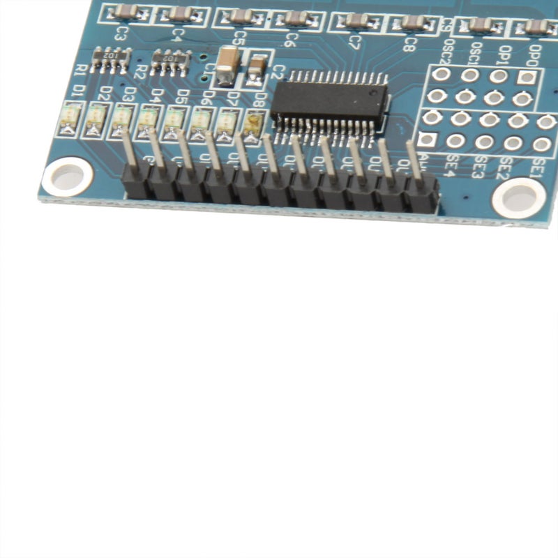 TTP226 8-Way Channel Capacitive Touch Switch Digital Touch Sensor Module PCB Board - Image 2