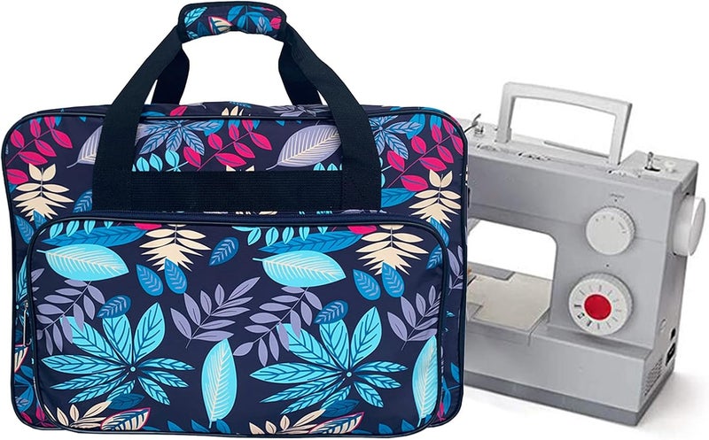 كلاراكو حقيبة يد مع ماكينة خياطة منزلية، ماكينات خياطة قياسية وخطافات، حقيبة، أزرق داكن - Image 5