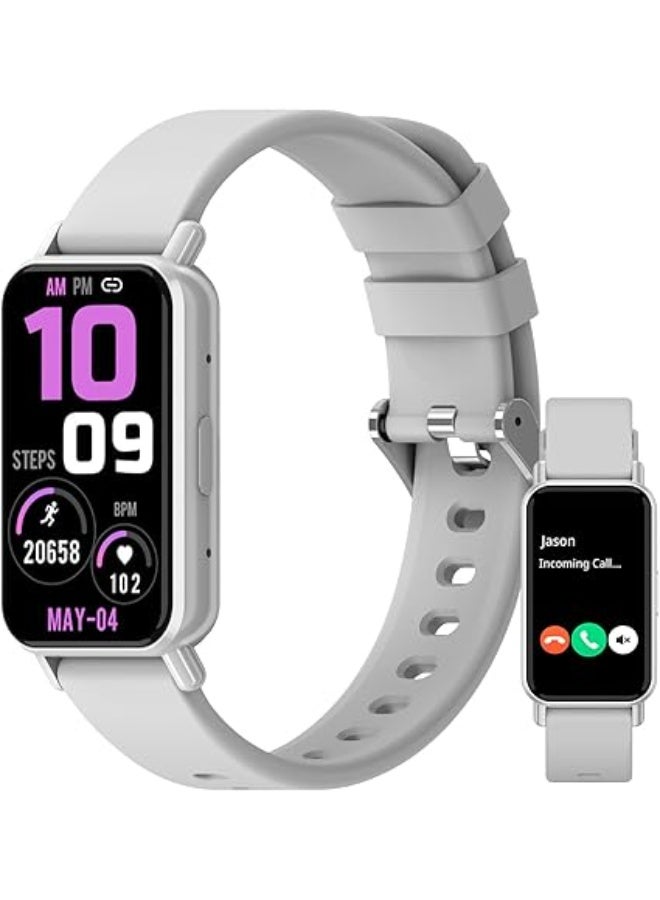 PEJE Smartwatch,Smart Watch for Men(Answer/Make Calls)1.45” HD Display,120+ Sport Modes,IP68 Waterproof Fitness Watch, with SpO2/Heart Rate/Sleep Monitor,Smartwatch Compatible Android iOS (Silver) - Image 1