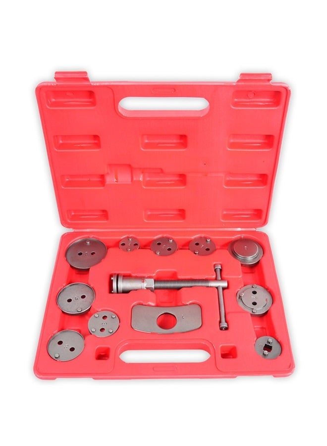 12-Piece Auto Universal Disc Brake Caliper Tool Kit，Disc Brake Caliper Wind Back Repair Tool Kit Fit for Universal 2 and 4 Wheel Drive Auto - Image 1