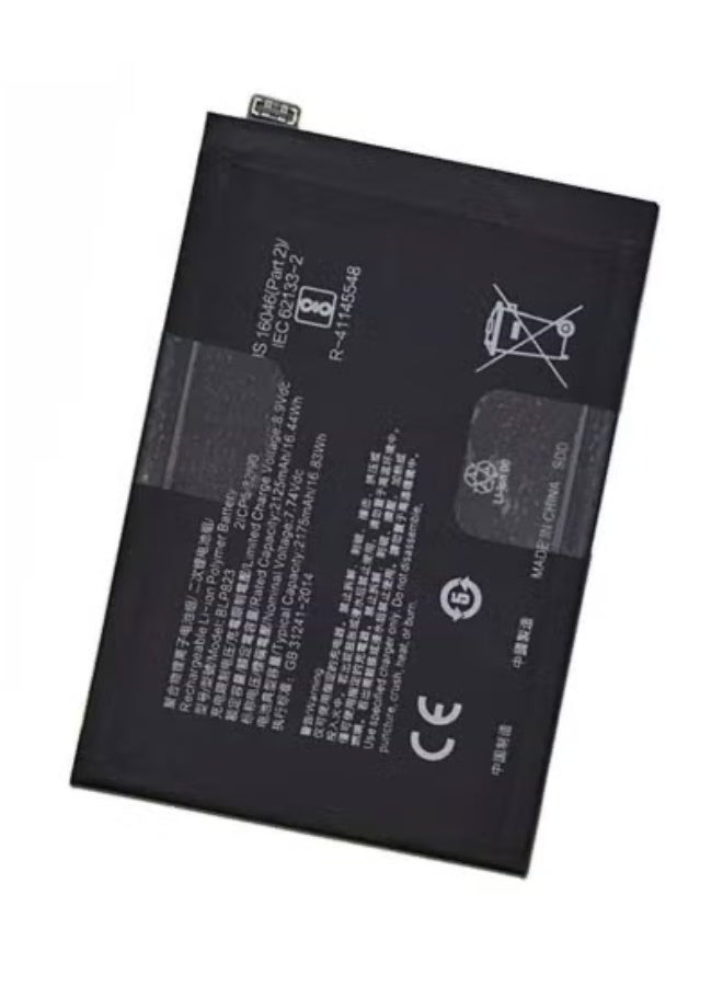 TIGER High Quality Original Replacement Battery for Oppo Reno 5 Pro – Durable Black Li-Ion Battery with Reliable Long-Lasting Power | Compatible with Oppo Reno 5 Pro Smartphone | Safe, Easy to Install, and Efficient Power Solution for Daily Mobile Use - Image 1