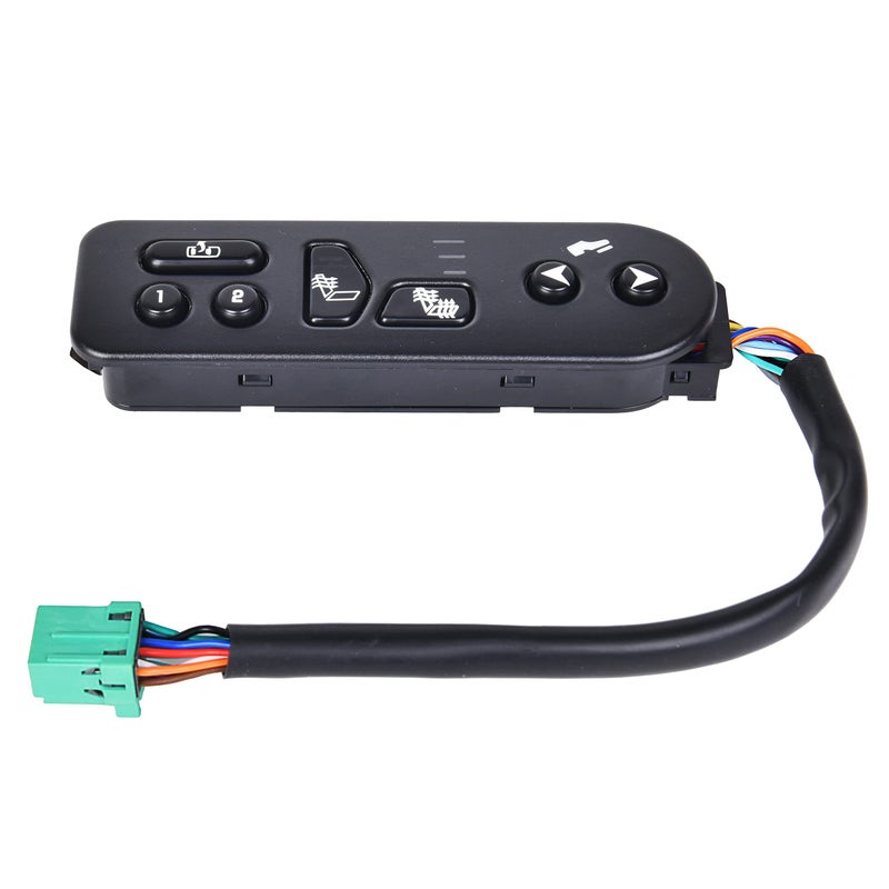 Seat Heater Switch Driver Side Compatible with 20032006 Cadillac Escalade Chevy Avalanche 1500 2500 Suburban 1500 2500 Tahoe GMC Yukon XL 1500 2500 Replaces 15116862 15179136 SW8420 901196