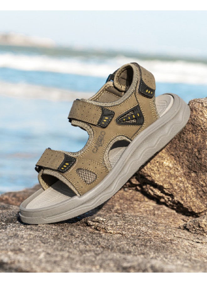 CARTELO Men's Sports Sandals [breathable And Cool] Summer Versatile Outdoor Beach Sandals With Convenient Hook-and-loop Closure - Image 1
