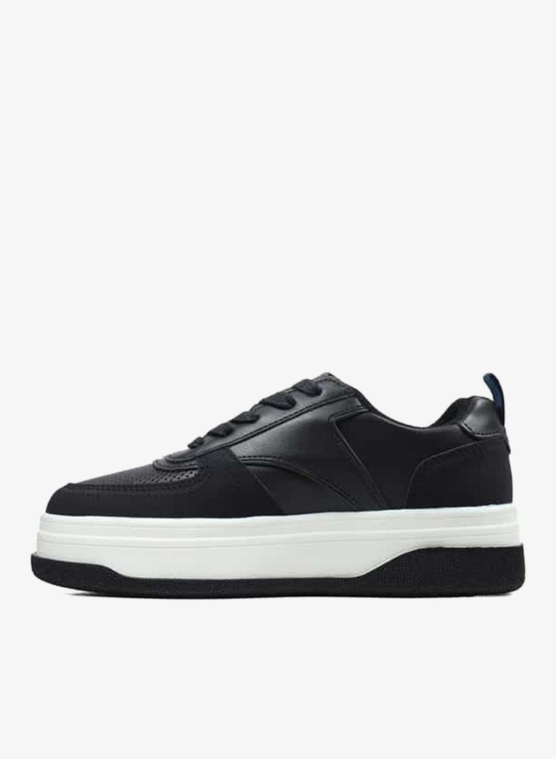 GAP Women's Logo Detail Sneakers with Lace-Up Closure - Paradise Cup Low W - Image 2