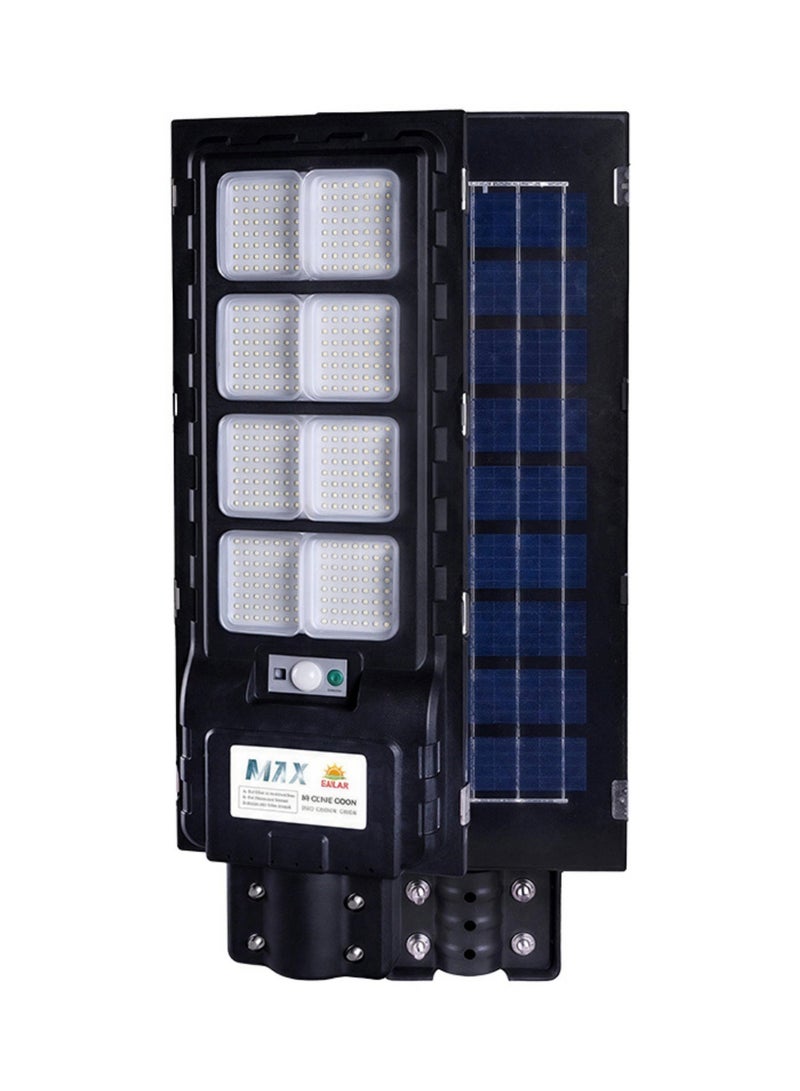 Max 1000W Solar Street Light with SMD LED, 4.5V 10W Solar Panel, 3.2V 10Ah Li-ion Battery, Remote & Optical Sensor Control, Outdoor Solar Lamp for Garden Yard Pathway Park - Image 3