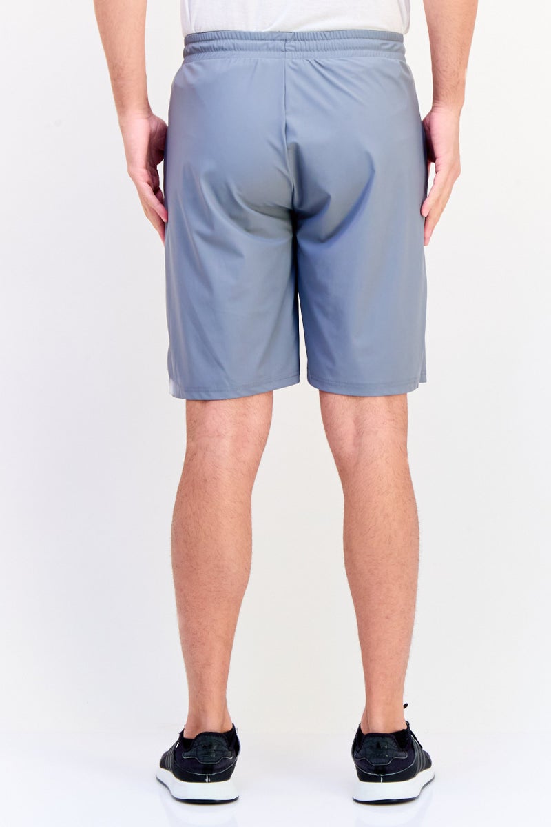 GIORDANO G-Motion Men Sportswear Fit Training Shorts, Light Grey  - Image 5
