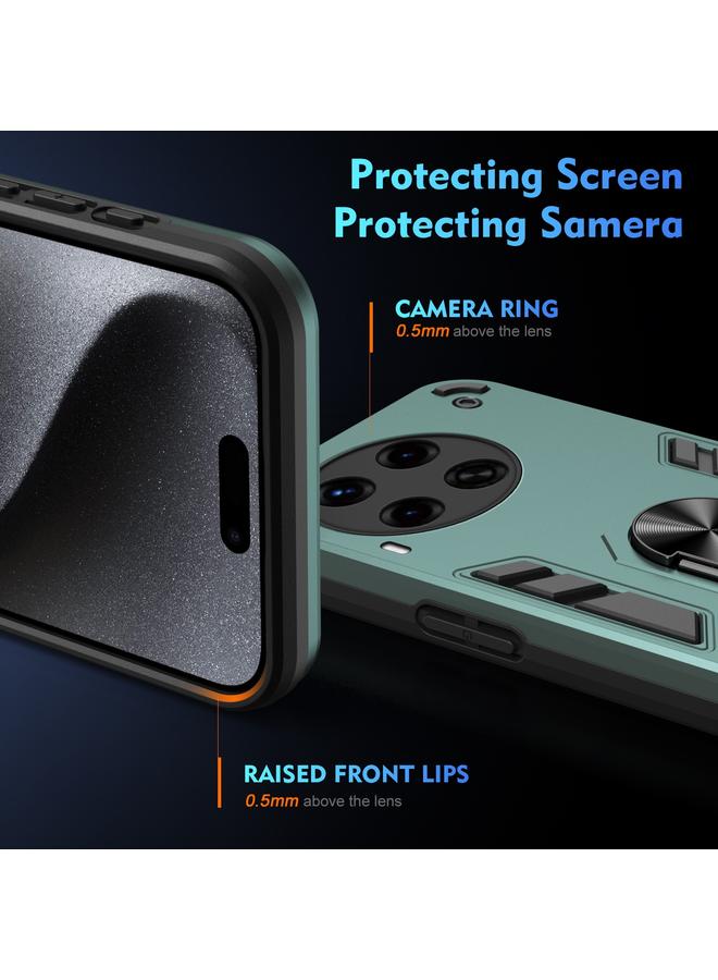 إيروريكس جراب لهاتف Tecno Camon 30 Premier، جراب معدني مقاوم للصدمات مزود بحلقة تثبيت - Image 3