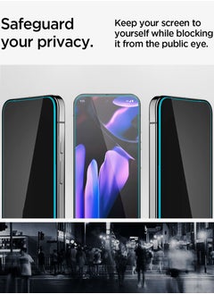 Spigen GLAStR EZ Fit Google Pixel 9 / Pixel 9 PRO PRIVACY Screen Protector [2 PACK] Premium Tempered Glass with Auto Align technology - 2 PACK  - Image 5
