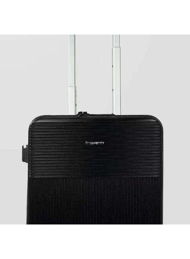 الازدهار مجموعة حامل أمتعة متعدد الاستخدامات، حقيبة سفر بإطار ألومنيوم و PC مع قفل سري، مقاس 20/24/28 بوصة، عجلات دوارة 360 درجة للسفر - Image 4