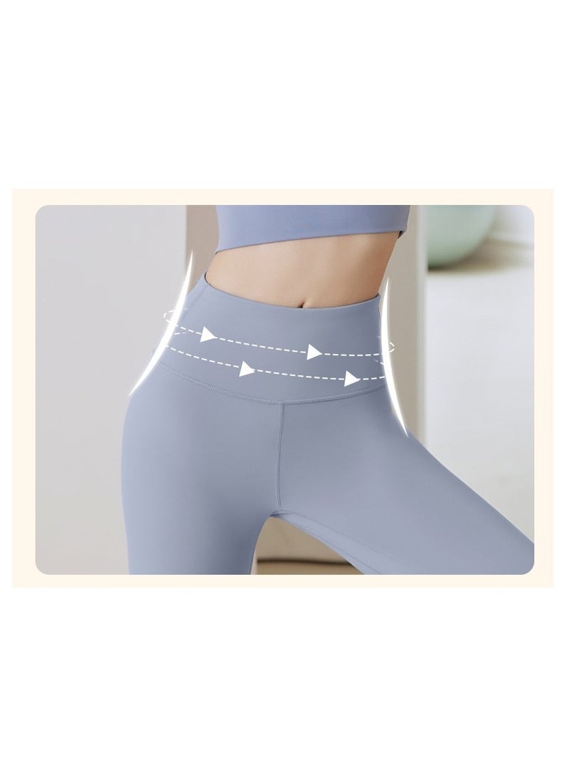 Seamless Long Women's Peach Fitness Exercise Tight Height Waist Running Hip Lift Yoga Pants  - Image 3