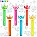 uoyoi Princess Party Favors24Pcs Glitter Crown Bubble Wands for KidsBling Crown Bubble Wand for Princess Birthday Party SuppliesClassroom Prizes Pinata Goodie Bag Stuffers Gift - Image 3