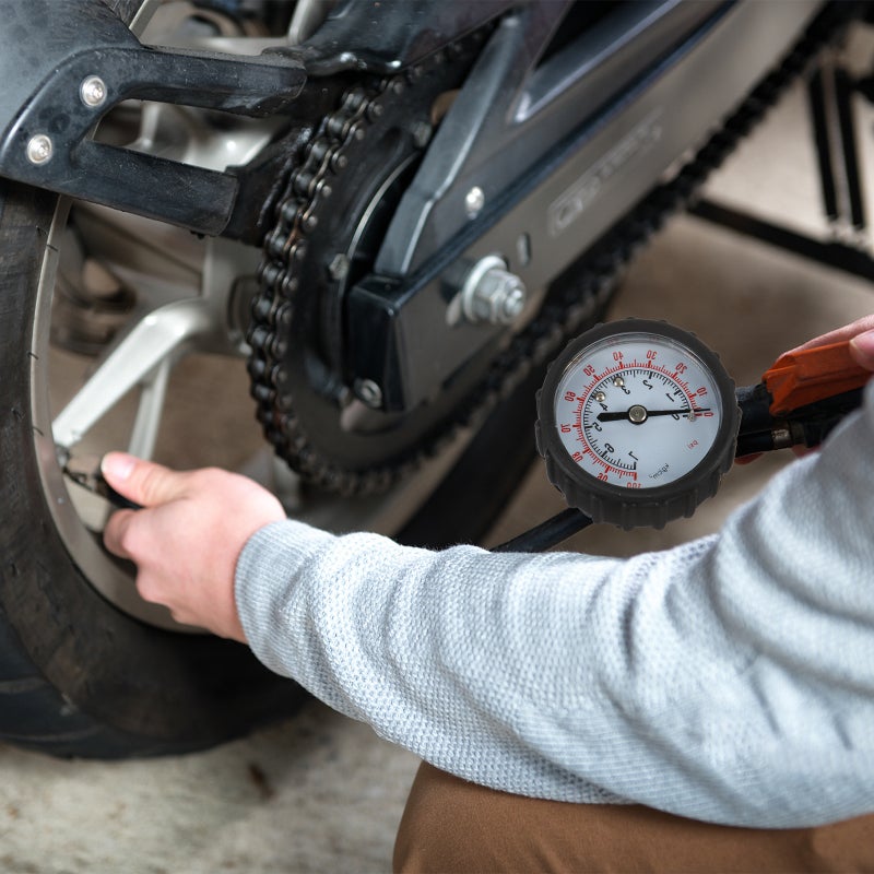 🚗 مقياس ضغط إطارات مع خرطوم مرن لقراءات دقيقة في جميع أحوال الطقس - Image 2