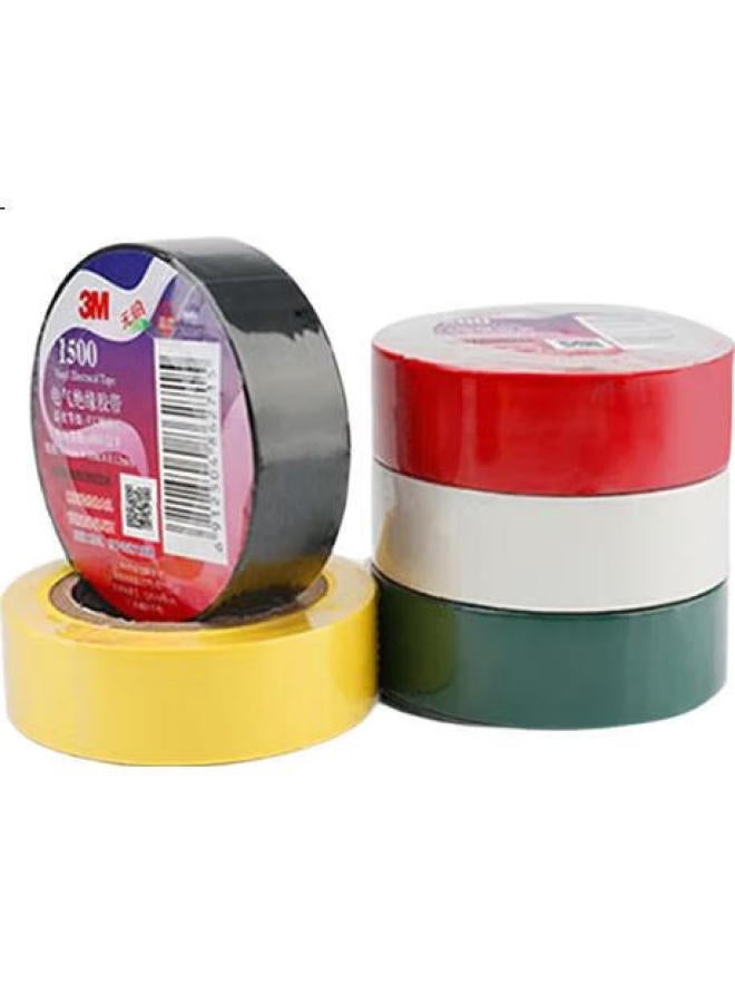 3M Electrician'S Insulation Tape, Automotive Wiring Harness Tape, Lead-Free, Wear-Resistant, Moisture-Proof, Green, Single Pack, 1500# - Image 1