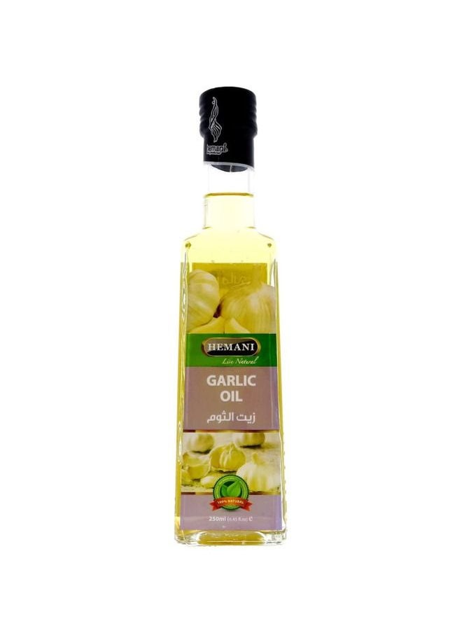 HEMANI - Garlic Oil 100 % Naturals Enhance the Immune System Reduce Blood Sugar Levels - 250ml - Image 1