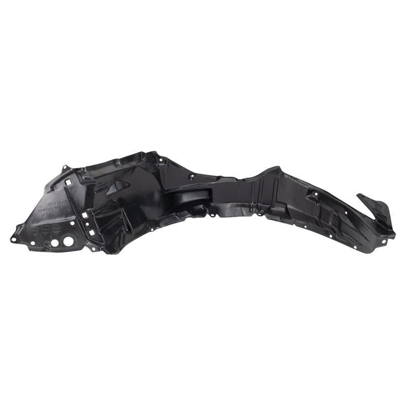 TRQ Front Right Inner Fender Liner Black Passenger Side Compatible with 2016 Scion iM 20172018 Toyota Corolla iM TO1249216