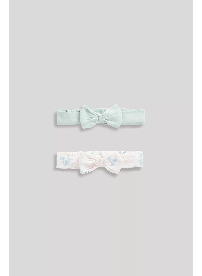 مذركير ربطات شعر ربيع أزهار - عبوة من 2 - Image 1