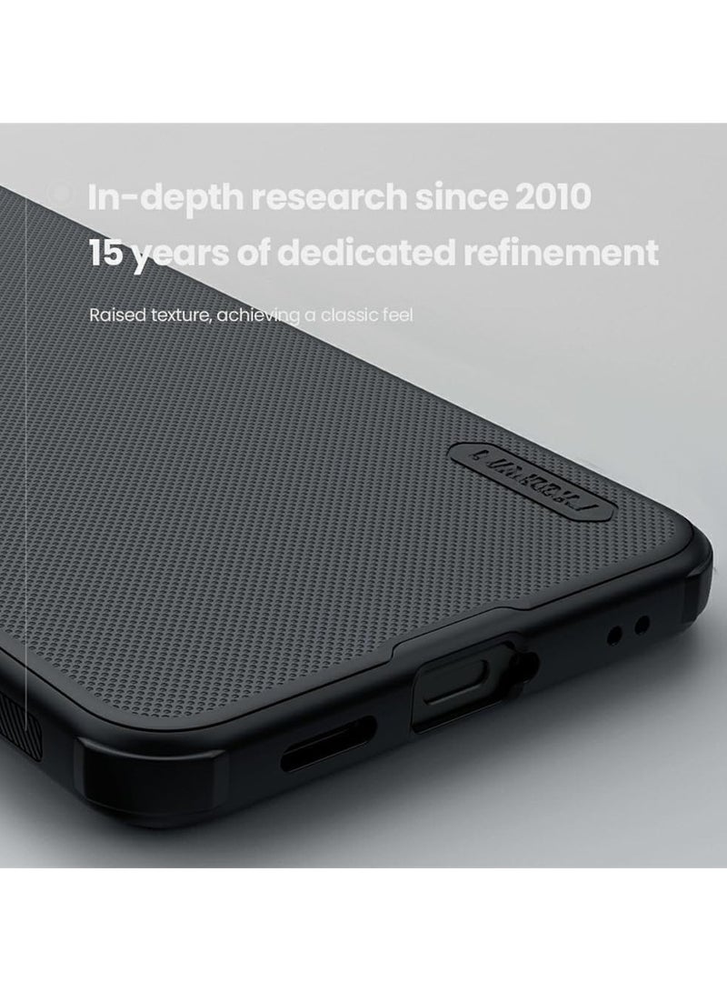 general Magnetic Case Compatible with Samsung Galaxy S25 FE 5G, Frosted Shield Pro Slim Edition Matte Hard PC Back Case Soft TPU Edge Shock Protection Back Cover - Image 2