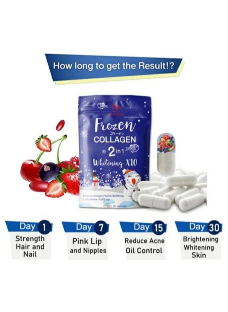 Frozen Collagen 2 in 1 Whitening Capsules