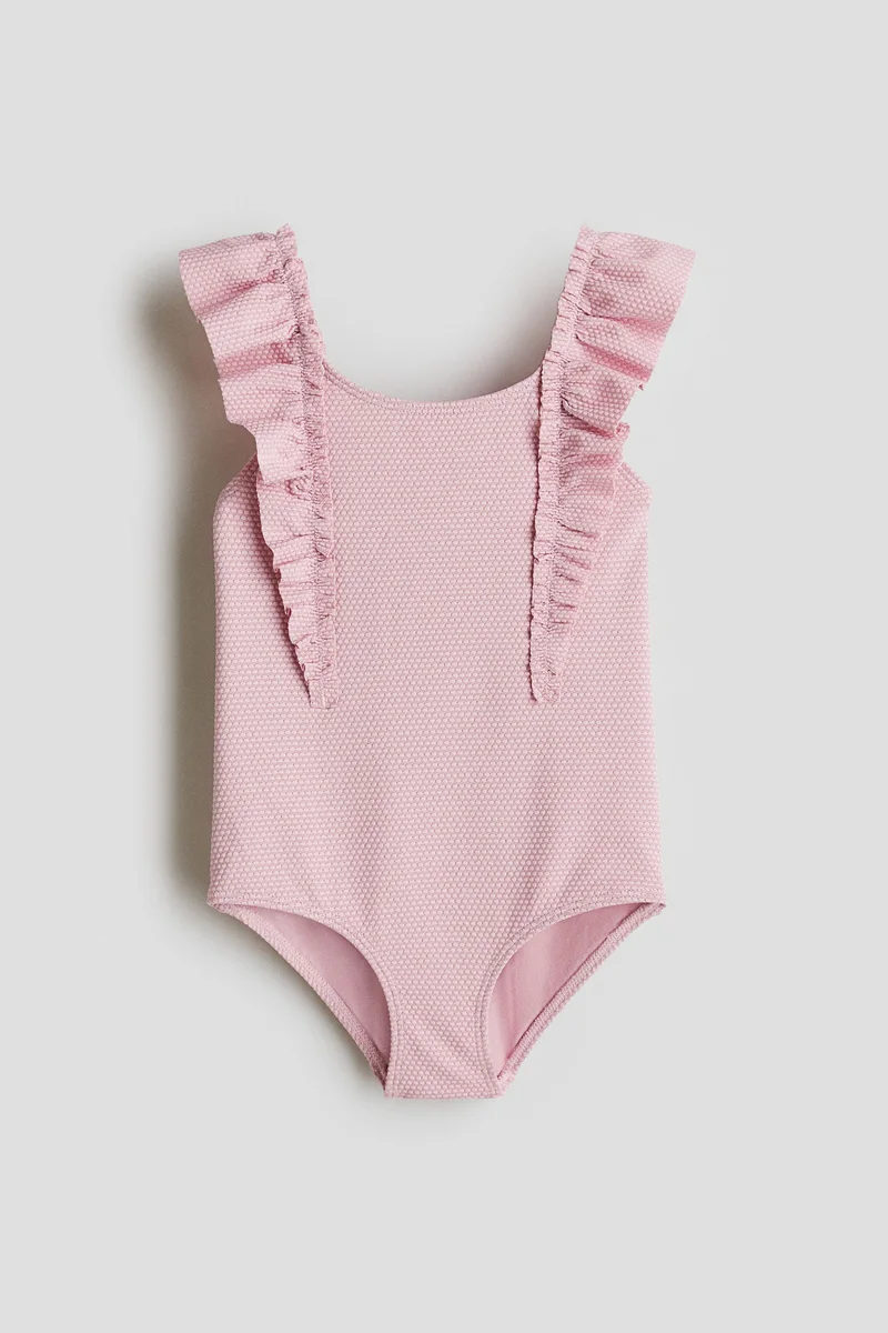 H&M Frill-trimmed swimsuit