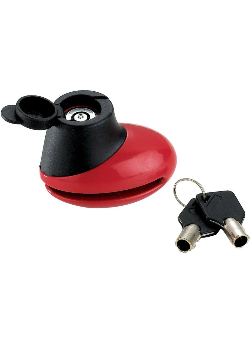 Ebakbak Motorcycle Disc 5.5*25*6mm Engine Disc Lock Red 