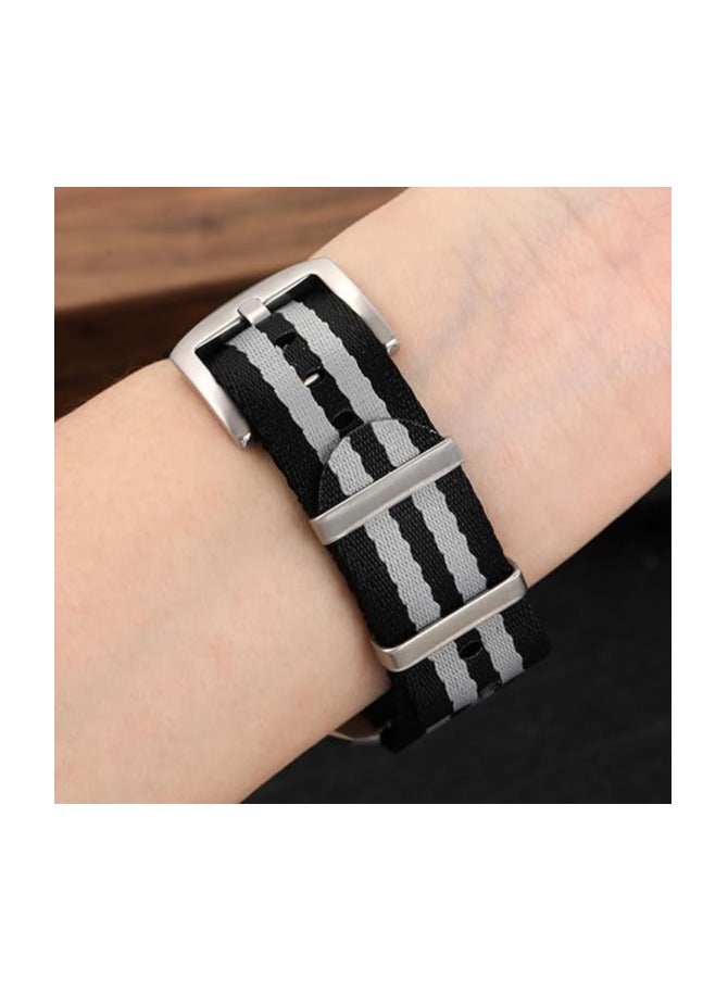 Nylon Watch Band 20mm Multicolor Replacement Watch Straps for Men Women - Image 5