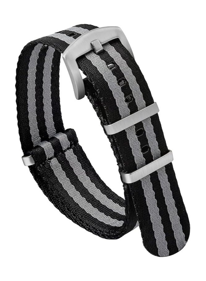 Nylon Watch Band 20mm Multicolor Replacement Watch Straps for Men Women - Image 1