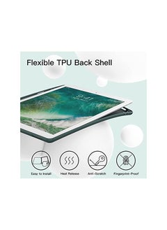 Jetech Case for iPad Pro 12.9 Inch (2015/2017 Model, 1st/2nd Generation) with Pencil Holder, Slim Tablet Cover with Soft TPU Back, Auto Wake/Sleep (Misty Blue)  - Image 3