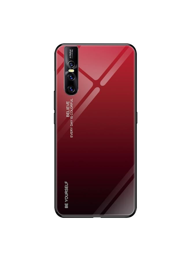 erorex Case For VIVO V15 Pro Gradient Color Glass Case - Image 2