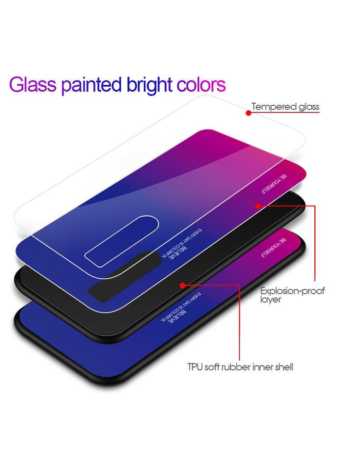 erorex Case For VIVO V15 Pro Gradient Color Glass Case - Image 3