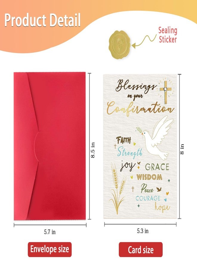 Beixian Confirmation Gifts for Teen Girls Boys, First Communion Card Gift for Him Her, Religious Card, Religious Gifts for Women Men - Image 3