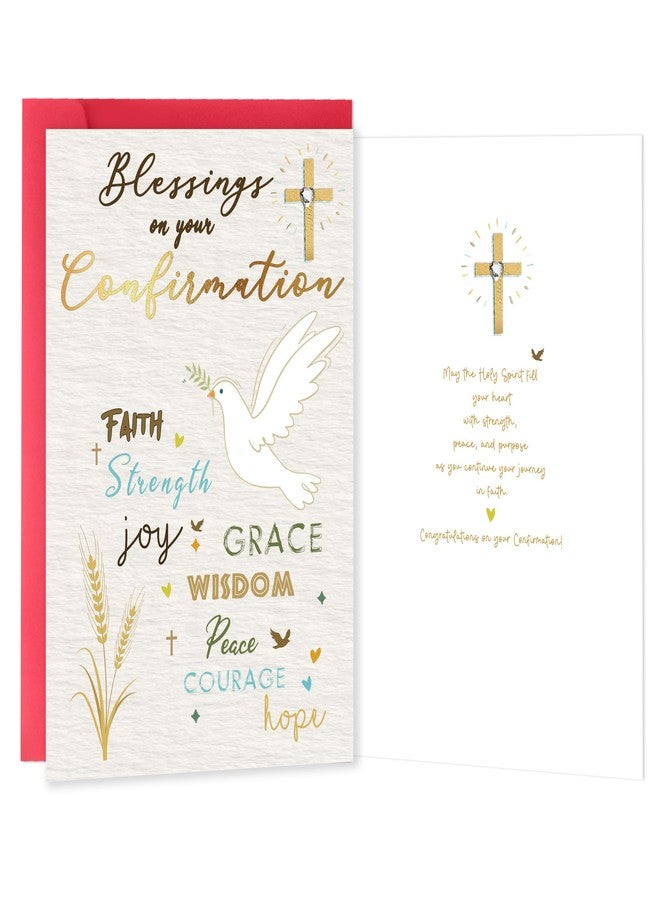 Beixian Confirmation Gifts for Teen Girls Boys, First Communion Card Gift for Him Her, Religious Card, Religious Gifts for Women Men - Image 1