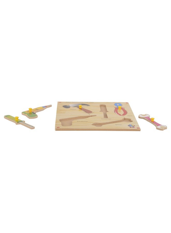 Skillofun Skillofun Wooden Junior Identification Trays - Tools - Kids - Image 3