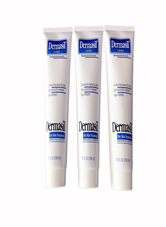 Dermasil Labs Dry Skin Treatment Lotion - 8 fl oz Original Lotion 3 Pack - Image 1