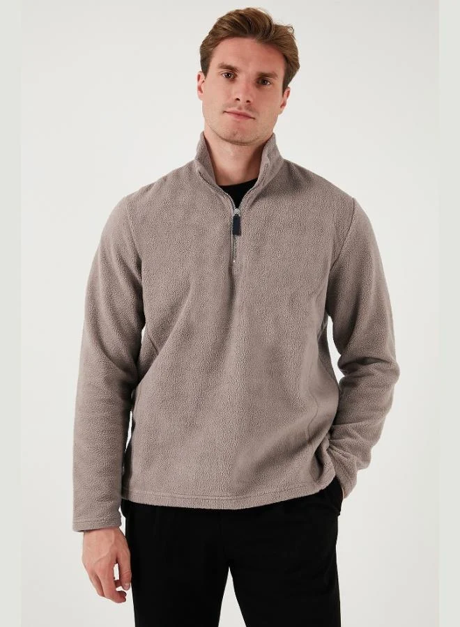 Buratti  Buratti Slim Fit Stand Collar Winter Coat Men's Polar Fleece 5906053 for Men | Best Price UAE