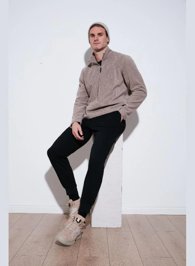 Buratti  Buratti Slim Fit Stand Collar Winter Coat Men's Polar Fleece 5906053 for Men | Best Price UAE