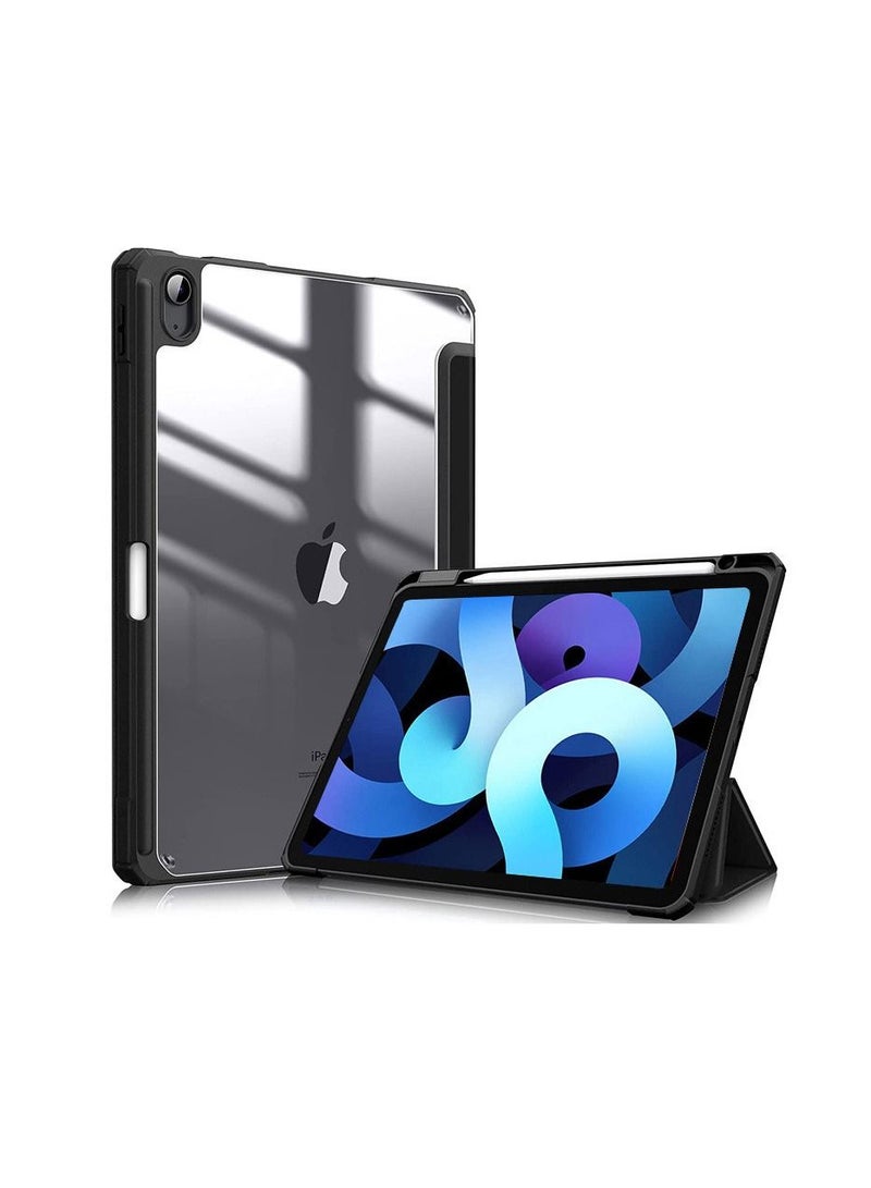 Loquat Black iPad case with pen slot