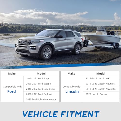 BHB Liftgate Lock Actuator Compatible with Ford Explorer Edge Escape Expedition Police Interceptor Lincoln MKX Navigator Nautilus 2015-2022 Rear Lift Gate Lock Motor Replace FA1Z7443150 DS7Z-7443150-B - Image 2