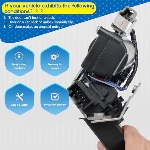 BHB Liftgate Lock Actuator Compatible with Ford Explorer Edge Escape Expedition Police Interceptor Lincoln MKX Navigator Nautilus 2015-2022 Rear Lift Gate Lock Motor Replace FA1Z7443150 DS7Z-7443150-B - Image 5