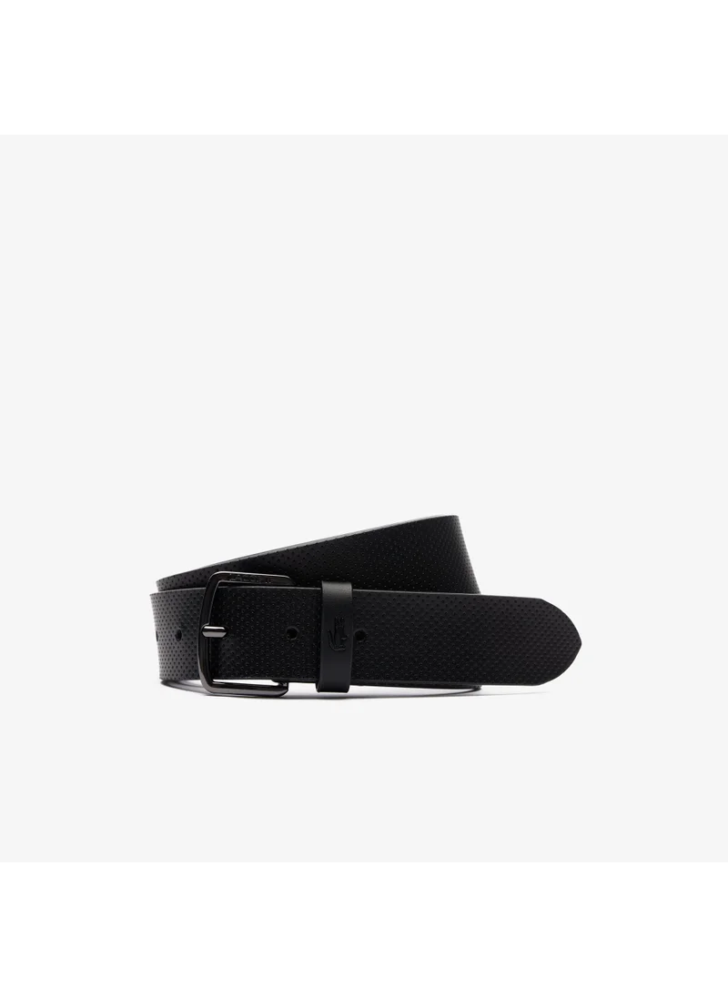 LACOSTE Allocated Hole Buckle Belt