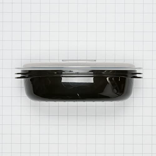 Whirlpool W10660052 Universal Microwave Steamer, 13 3/4" x 8 1/2" x 5 1/4", Black - Image 2