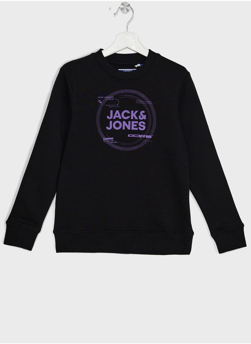 Jack & Jones Junior - Youth Logo Sweatshirt - Image 1