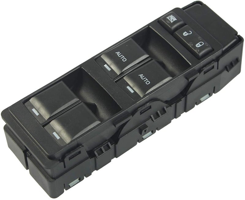 Front Left Driver Side Power Window Master Control Switch Compatible for 20062010 Chrysler 300 Jeep Commander Grand Cherokee Dodge Durango Aspen Avenger Replace 4602736AA