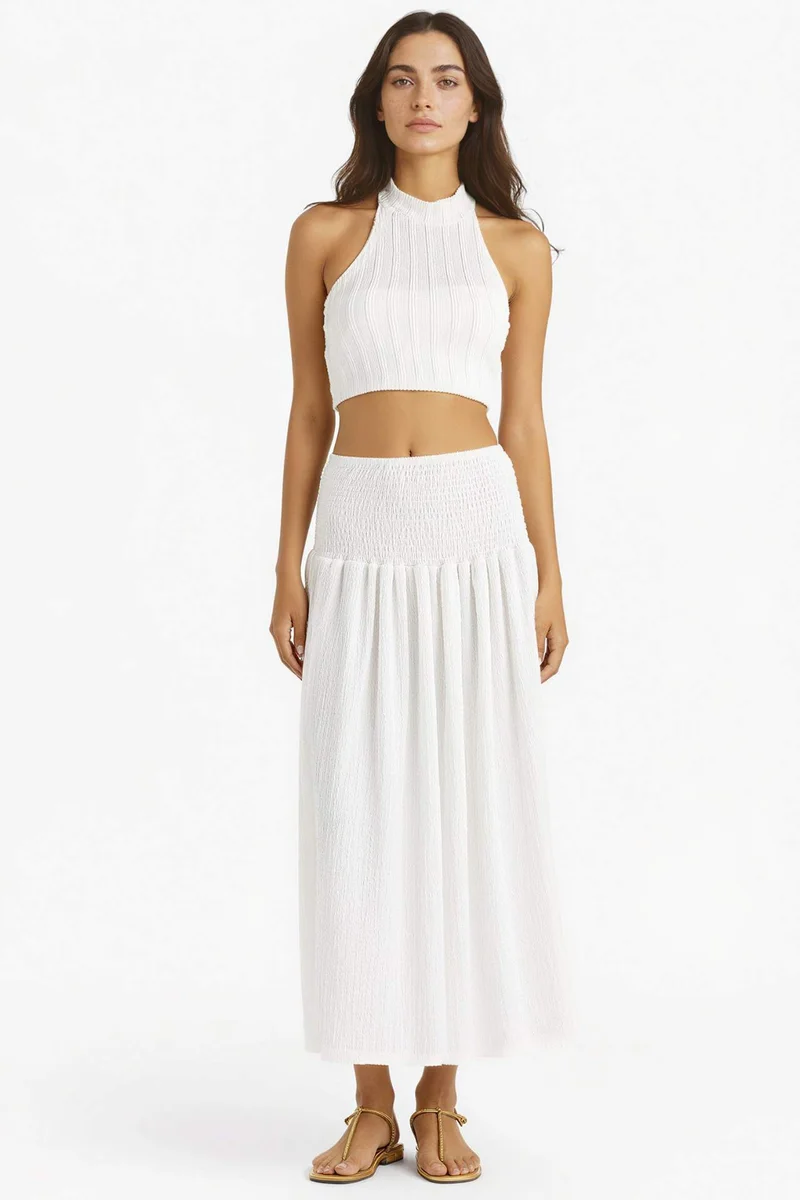 DeFacto A Cut Normal Waist Maxi Knitted Skirt