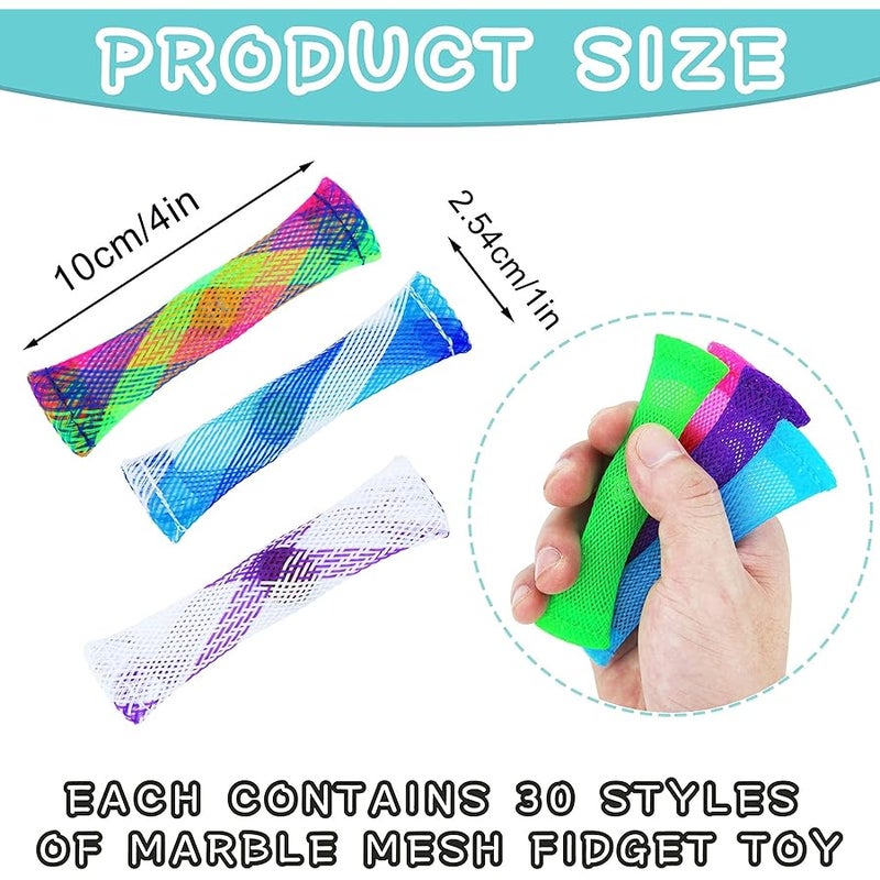 PenVinoo RosyLife Fidget Toy(5 Colors) Stress Relieve Toy, Focus Enhance, Relieves Stress and Increase Focus for Adults and Children, has Helped with ADHD ADD OCD Autism (24 pack-24 Colors) - Image 4