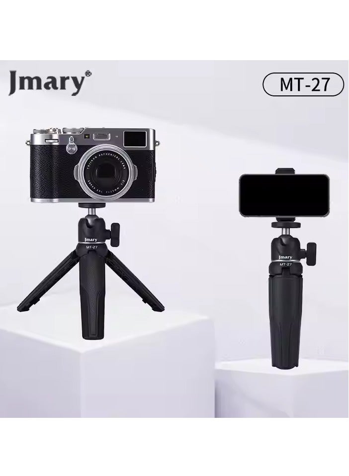 Jmary MT27 Mini Portable Lightweight Tripod Stand Smart Selfie Stick 360 Rotation for Phone and Camera - Image 2