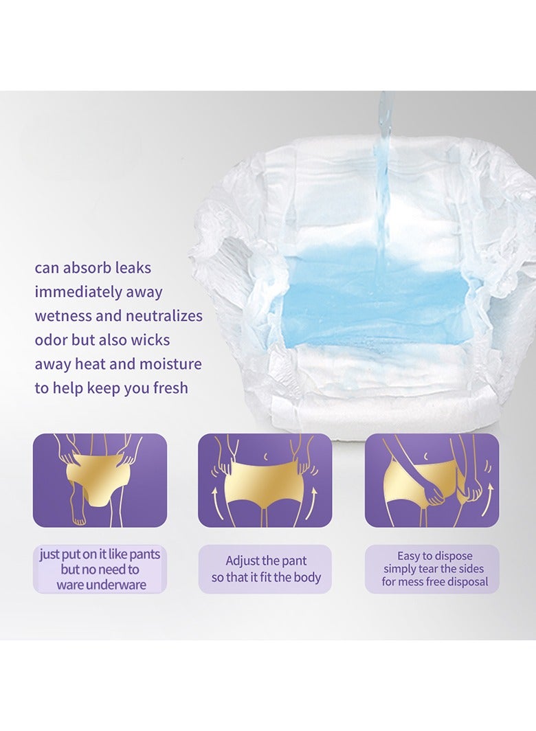 FRISS 10-Pack Overnight Period Panties XL – Total Leak Protection, All-Night Comfort, No Pads Needed - Image 3
