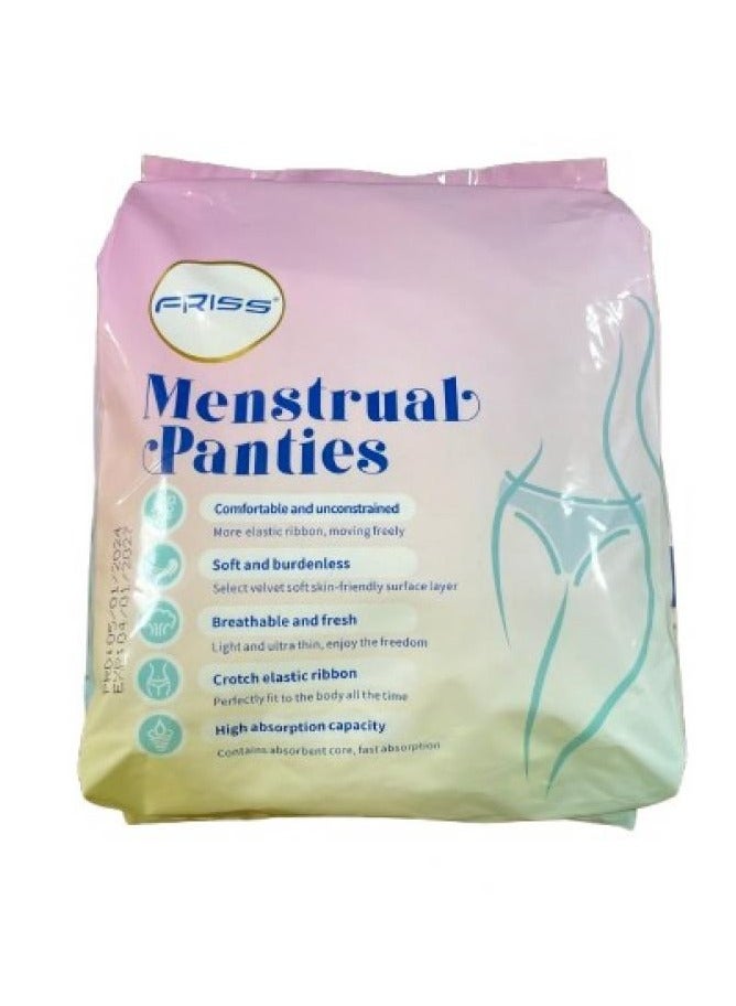 FRISS 10-Pack Overnight Period Panties XL – Total Leak Protection, All-Night Comfort, No Pads Needed - Image 4