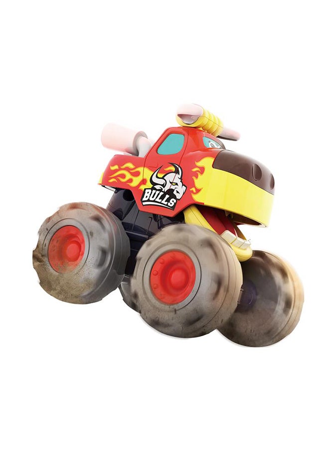 Hola Bull Monster Truck for Toddlers 12+ Months | Friction Powered Push & Go Toy Car | Durable Animal Vehicle for Kids | No Batteries Needed - Image 5